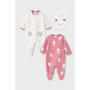 Pyžamo pre bábätká Mayoral Newborn (2-Pack) ružová farba vyobraziť