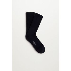 Ponožky Mango Man Alain pánske, tmavomodrá farba vyobraziť