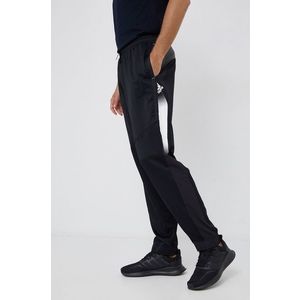 Nohavice adidas GV5308 pánske, čierna farba, s potlačou vyobraziť