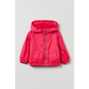 Detská bunda OVS ružová farba vyobraziť
