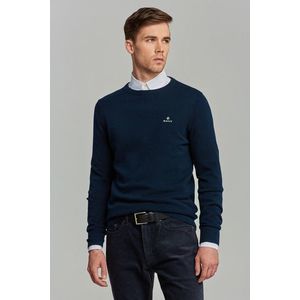 SVETER GANT COTTON PIQUE C-NECK vyobraziť