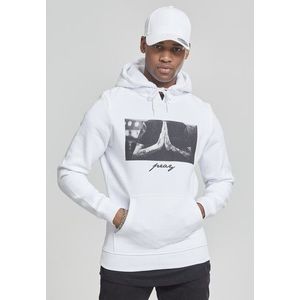 Mr. Tee Pray Hoody white - 4XL vyobraziť