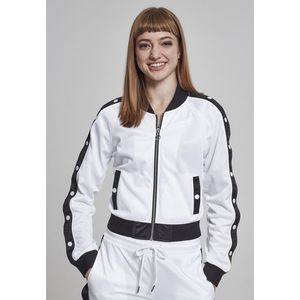 Dámska bunda URBAN CLASSICS Button Up Track White Veľkosť: XL, Pohlavie: dámske vyobraziť