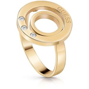 Guess Pozlátený prsteň s kryštálmi UBR29007 54 mm vyobraziť