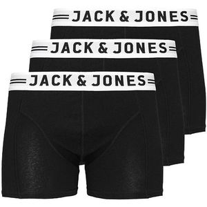 Jack&Jones 3 PACK - pánske boxerky JACSENSE 12081832 Black M vyobraziť