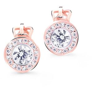 Cutie Jewellery Nežné náušnice kôstky s trblietavými zirkónmi Z8028-30-10-X-4 vyobraziť