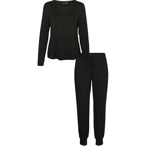 Vero Moda Dámske pyžamo VMSELMA 10257418 Black S vyobraziť