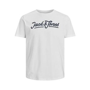 Jack&Jones Pánske tričko JACARLO Regular Fit 12191375 Blanc de Blanc M vyobraziť