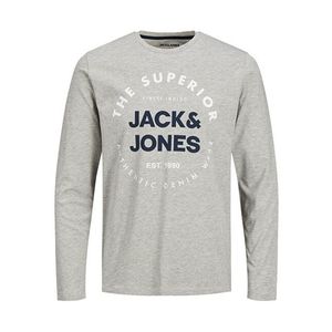 Jack&Jones Pánske tričko JJHERRO Regular Fit 12188712 Light Grey Melange M vyobraziť