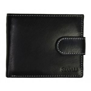 SEGALI Pánska kožená peňaženka 2016 black vyobraziť