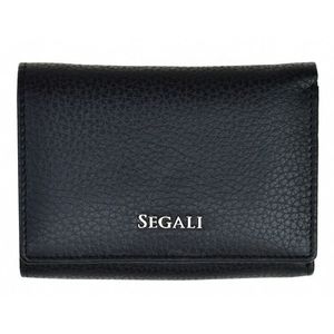 SEGALI Dámska kožená peňaženka 7106 B black vyobraziť
