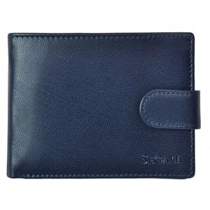 SEGALI Pánska kožená peňaženka 2511 blue vyobraziť