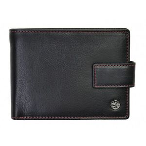 SEGALI Pánska kožená peňaženka 907 114 2007 C black/red vyobraziť