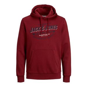 Jack&Jones Pánska mikina JJELOGO 12189736 Red Dahlia S vyobraziť