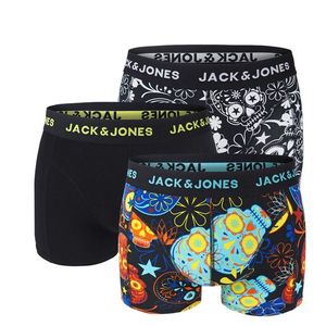 JACK & JONES - 3PACK Jack Sugar Skull boxerky z organickej bavlny-L (88-93 cm) vyobraziť