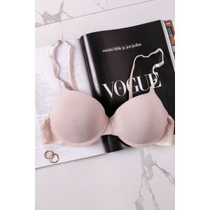 Svetlobéžová push-up podprsenka Faye Push Up Bra vyobraziť