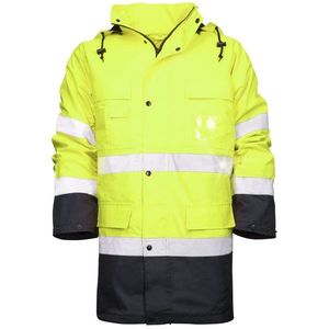 Ardon Reflexná pracovná bunda s kapucňou Maxwell - Žlutá | L vyobraziť