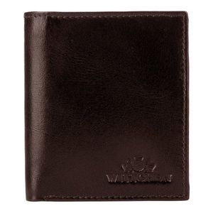 Hnedá pánska peňaženka bez mincovníka. vyobraziť