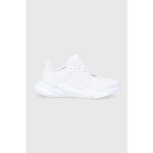 Topánky adidas Performance S23688 biela farba, na plochom podpätku vyobraziť