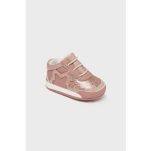 Detské topánky Mayoral Newborn ružová farba vyobraziť