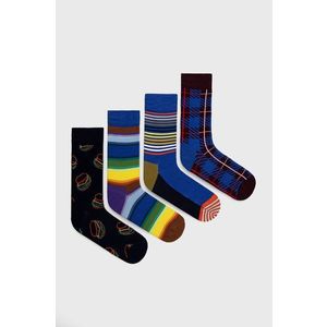 Ponožky Happy Socks Navy Socks Gift Set (4-Pack) dámske vyobraziť