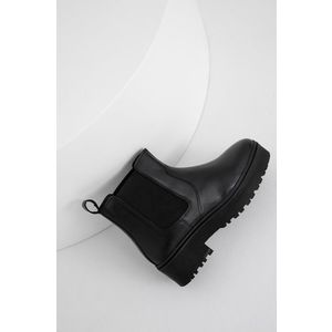 Answear Lab - Kožené topánky Chelsea vyobraziť