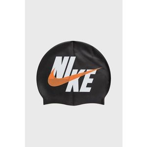 Plavecká čiapka Nike čierna farba vyobraziť
