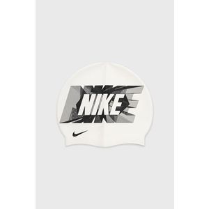 Plavecká čiapka Nike biela farba vyobraziť