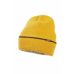 Detská čiapka Jamiks žltá farba biela vyobraziť