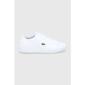 Detské topánky Lacoste biela farba vyobraziť