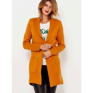 Oranžový ľahký kabát CAMAIEU vyobraziť