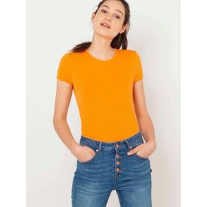 Topy a tričká pre ženy CAMAIEU - oranžová vyobraziť