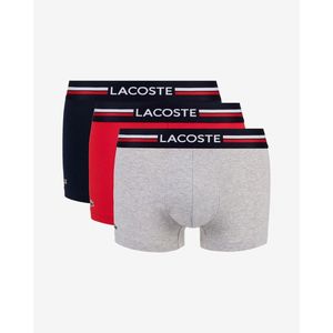 Iconic Cotton Stretch Boxerky 3 ks Lacoste vyobraziť