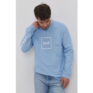 HUF - Bavlnené tričko s dlhým rukávom vyobraziť