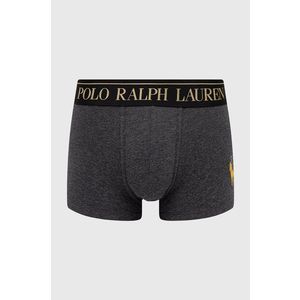 Boxerky Polo Ralph Lauren pánske, šedá farba vyobraziť