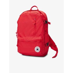 Červený unisex batoh Converse Straight Edge Backpack vyobraziť