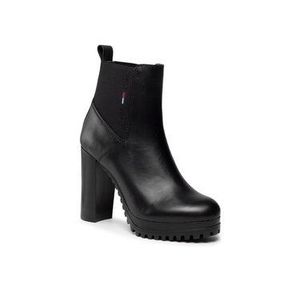 Tommy Jeans Členková obuv Essentials High Heel Boot EN0EN01547 Čierna vyobraziť