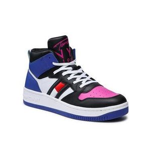 Tommy Jeans Sneakersy Mid Cut Bascet Sneaker EN0EN01506 Farebná vyobraziť