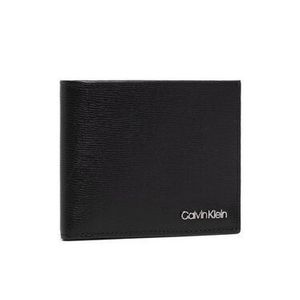 Calvin Klein Veľká pánska peňaženka Minimalism Bifold 5Cc W/Coin K50K507404 Čierna vyobraziť
