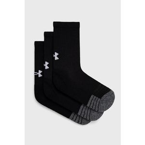 Ponožky Under Armour (3-pack) 1346750 čierna farba vyobraziť