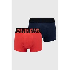 Boxerky Calvin Klein Underwear pánske, červená farba vyobraziť