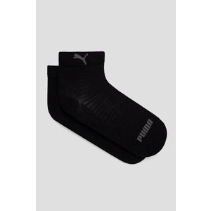 Ponožky Puma (2-pack) 907956 dámske, čierna farba vyobraziť
