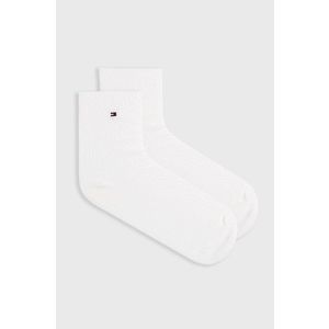 Ponožky Tommy Hilfiger dámske, biela farba vyobraziť