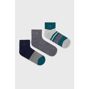 Ponožky Calvin Klein pánske, tmavomodrá farba vyobraziť