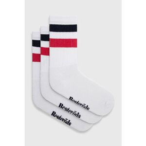 Ponožky Resteröds pánske, biela farba vyobraziť