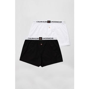 Detské boxerky Calvin Klein Underwear (2-pak) biela farba vyobraziť