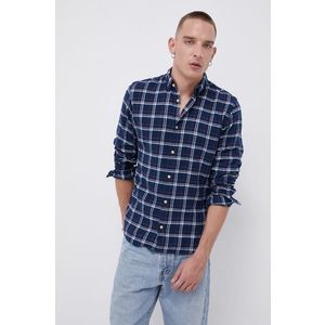 Bavlnená košeľa Jack & Jones pánska, regular, s golierom button-down vyobraziť