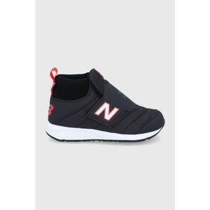 Detské topánky New Balance čierna farba vyobraziť