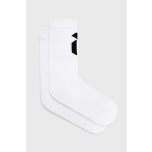 Ponožky Peak Performance pánske, biela farba vyobraziť