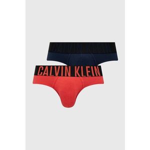 Slipy Calvin Klein Underwear pánske, červená farba vyobraziť